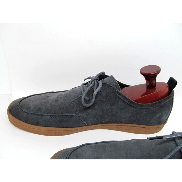 Fred Perry Gray Suede Designer Sneakers Mens Size US 13 EUR 47 - Picture 11 of 16